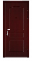 Красная входная дверь МД3-2