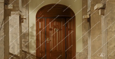 Арочная входная дверь
